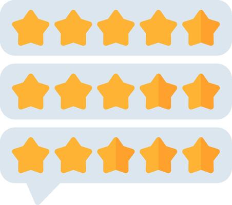 Star Rating Flat Icon