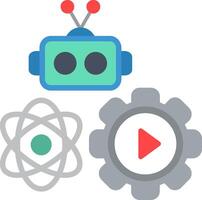 Automation Flat Icon vector