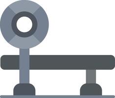 Bench Flat Icon vector
