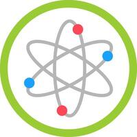 Atom Flat Icon vector