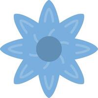Borage Flat Icon vector
