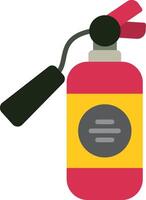 Fire Extinguisher Flat Icon vector