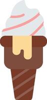 Ice Cream Flat Icon vector