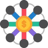 Business Flat Icon vector