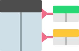 Entity Flat Icon vector
