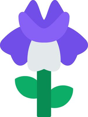 Iris Flat Icon