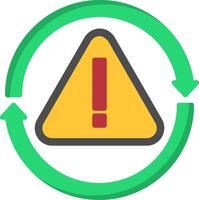 Reboot Flat Icon vector