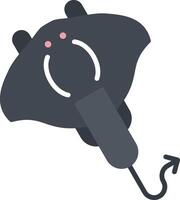 Stingray Flat Icon vector
