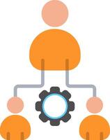 Third Party Flat Icon vector