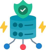 Proxy Flat Icon vector