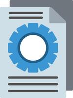 Documentation Flat Icon vector