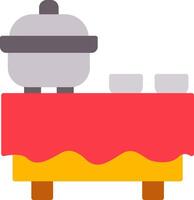 Buffet Flat Icon vector