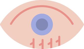 Eye Flat Icon vector