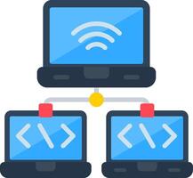 Deployment Flat Icon vector