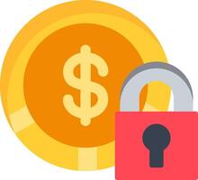 Fixed Income Flat Icon vector