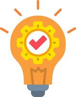 Idea Flat Icon vector
