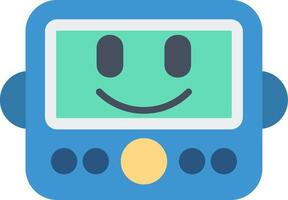 Robot Flat Icon vector