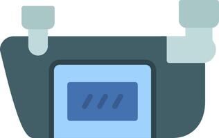 Sun Visor Flat Icon vector