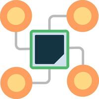 Technology Flat Icon vector