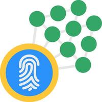 Algorithm Flat Icon vector