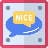 Nice Flat Icon vector