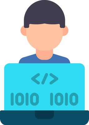 Programmer Flat Icon