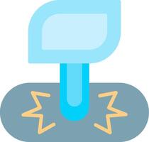 cavitation Flat Icon vector