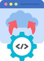 Deployment Flat Icon vector