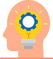 Creativity Flat Icon vector