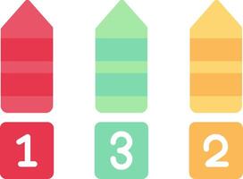 Infographic Elements Flat Icon vector