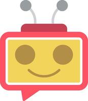 Message Flat Icon vector