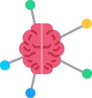 Mind Map Flat Icon vector