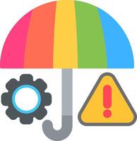 Mitigation Flat Icon vector