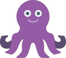Octopus Flat Icon vector