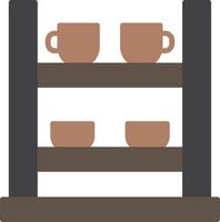 Shelving Flat Icon vector
