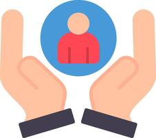 Support Flat Icon vector