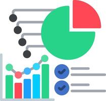 Description Flat Icon vector