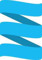 Zig Zag Flat Icon vector