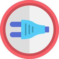 And Gate Ansi System Flat Icon vector