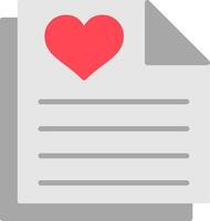 Sticky Note Flat Icon vector