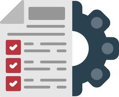 Task Planning Flat Icon vector