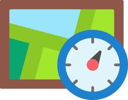 Exploration Flat Icon vector