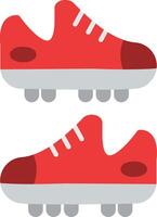 Cleats Flat Icon vector
