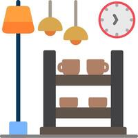 Shelving Flat Icon vector