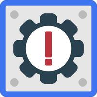 Setting Flat Icon vector