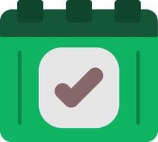 Checkmark Flat Icon vector