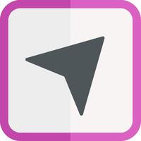Send Flat Icon vector