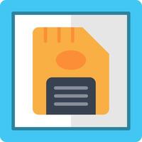 Save Flat Icon vector