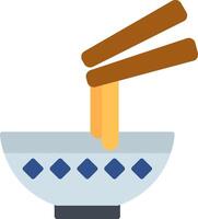 Udon Flat Icon vector