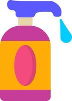 Spray Nozzle Flat Icon vector